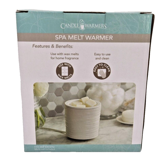 Candle Warmers Etc. Harmony Spa Melt Warmer Tabletop Electric Wax Melt Warmer - Picture 5 of 7